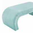 thumbnail image 3 of TOV Furniture Kenya Bright Blue Velvet Bench, 3 of 19