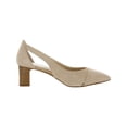 thumbnail image 3 of Cole Haan Womens Caia 55 Faux Suede Pointed Toe Slingback Heels, 3 of 3