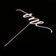 thumbnail image 4 of 3xGolden Crystal ONE Cake Topper 1st First Birthday Cake Topper Decoración de Cumpleaños Sunnimix Una torta de cristal, 4 of 8