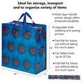 thumbnail image 2 of Heavy Duty Storage and Moving Reusable Space Saver Bags with Strong Zippers & Carrying Handles, 2 of 6