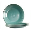 Fiesta 10-1/2-Inch Dinner Plate, Turquoise, Set of 4