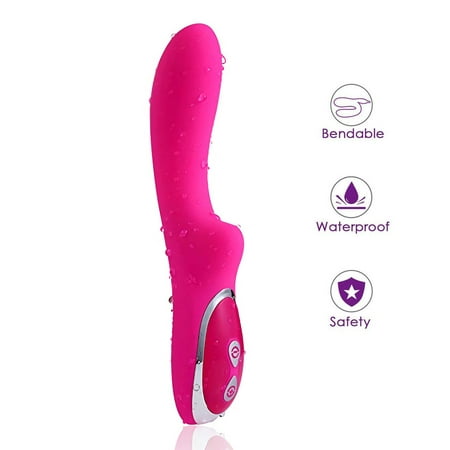 Handheld Cordless Wand Massager Personal Waterproof Massage Rechargeable 10 Vibrations Modes, Best Gifts for (Best Handheld Massager Uk)