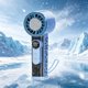 thumbnail image 1 of Ice Compress High-Speed Digital Display Handheld Fan USB Rechargeable Powerful Wind Small Fan Portable Desktop Fan For Home Office Outdoor, 1 of 7