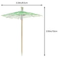 thumbnail image 2 of 50 piezas de verano para sombrillas de papel hawaiano para cócteles frutas frutas de cupcakes toppers picks, 2 of 4
