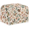 thumbnail image 2 of UNICEU Rooster Cactus Print Toaster Covers 4 Slice Anti-Scratch Cover Protection Dustproof Bakeware Protector with Top Hook, 2 of 7