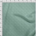 thumbnail image 4 of oneOone Velvet Mint Green Fabric Block Diy Clothing Quilting Fabric Print Fabric By Yard 58 Inch Wide-BM, 4 of 7