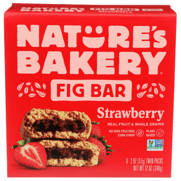 Nature's Bakery Whole Wheat Strawberry Fig Bars 2 oz - Pack of 2