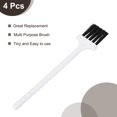 thumbnail image 5 of Uxcell 4Pcs Shaver Cleaning Brush Tools with 5.2 inch Plastic Handle, 5 of 5