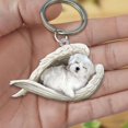 thumbnail image 1 of Mistaha Independent Station Cross-border UV Printing Keychain Car Key Pendant Acrylic Creative Cute Dog Animal, 1 of 6