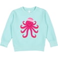 thumbnail image 2 of Inktastic Octopus Ocean Sea Creature Girls Toddler Sweatshirt, 2 of 4