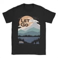 thumbnail image 3 of Camiseta gráfica Let's Go Camping para senderismo, viaje, montañas, para campistas, regalo para amantes del campamento, camisetas, 3 of 5