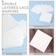 thumbnail image 3 of CHICHUMID Servilletas De Papel Para Fiesta Con Y Bordes Calados Para Uso En Restaurantes Y Eventos, 3 of 8