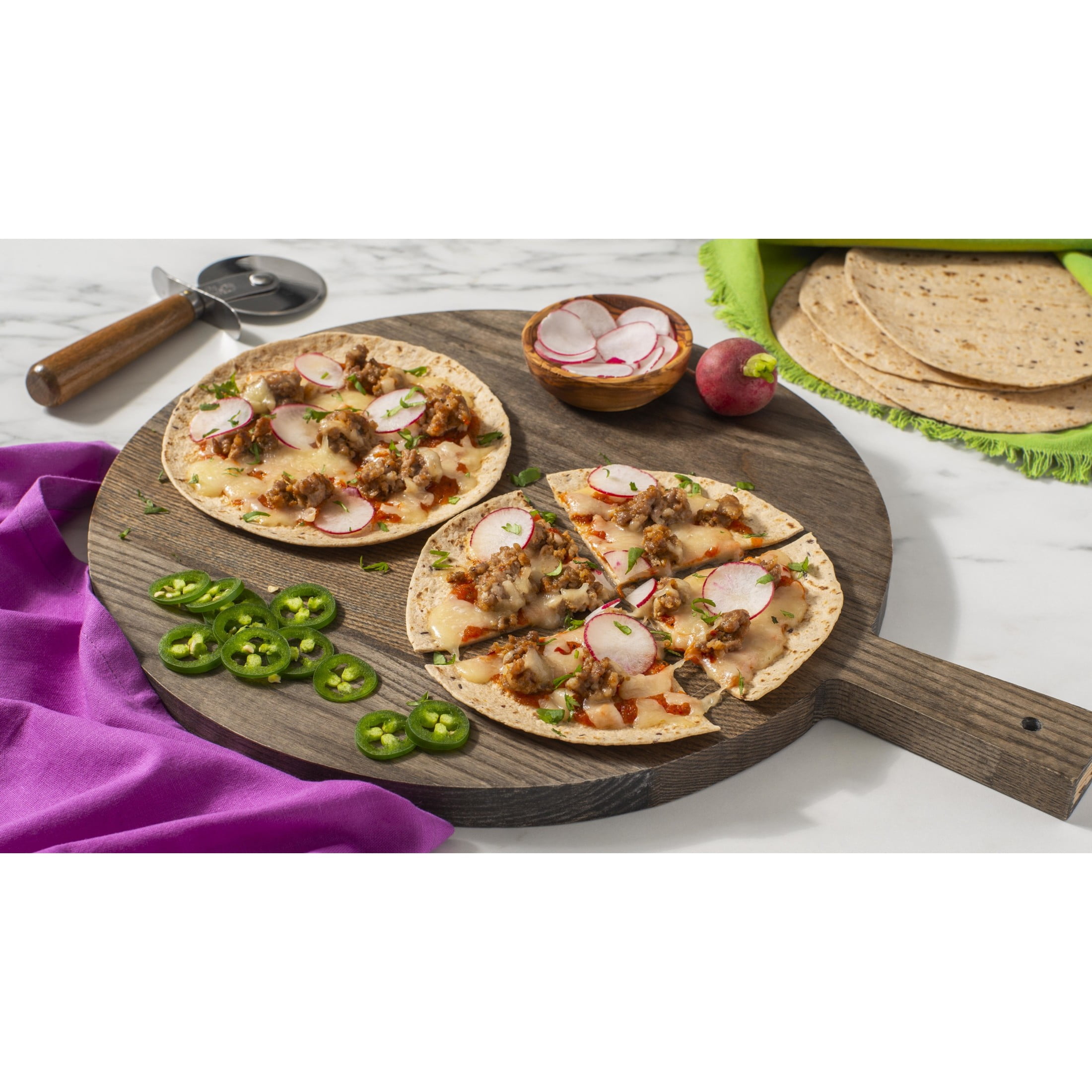 (3 pack) Guerrero Carb Watch Whole Wheat with Flaxseed Flour Tortillas, 8 Count