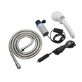 thumbnail image 3 of Kit De Ducha Para Acampar, Cable De Encendedor De 3 M, Flujo De Agua Ajustable, Tubería De Agua De 2 M, Kit De Ducha Portátil Para Exteriores Para Caminatas, Duchas, Autos,, 3 of 8