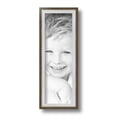thumbnail image 2 of ArtToFrames 4x12" Silver with Stained Grey Picture Frame, Silver Wood Poster Frame, with Regular Glass and 2 (FBPL-4767), 2 of 7