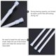 thumbnail image 3 of 3pcs Carbon Steel Pole Multi-use Shower Curtain Rod Adjustable Telescopic Rod, 3 of 3