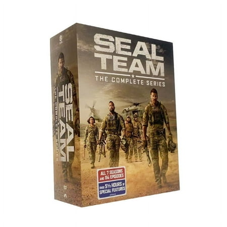 SEAL Team: The Complete Series Season 1-7 (DVD)