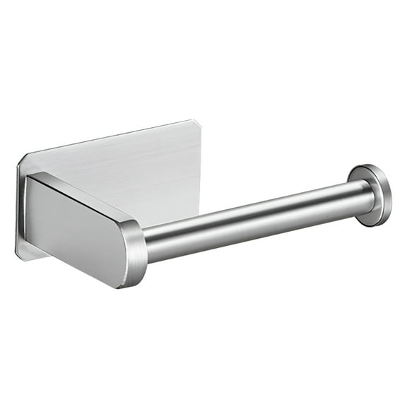 LAMIRO No drilling,self-adhesive toilet paper holder,wall mount,stainless steel toilet paper holder