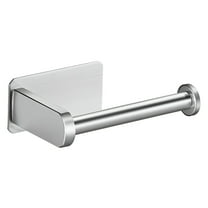 LAMIRO No drilling,self-adhesive toilet paper holder,wall mount,stainless steel toilet paper holder