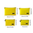 thumbnail image 3 of Travel Waterproof Storage Bags Multipurpose Packing Organizer Pouches For Toiletries Clothes Cosmetics Luggage Suitcase Yellow, 3 of 6