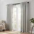 thumbnail image 5 of Mainstays 3/4" Matte Black Room Darkening Adjustable Wrap Double Curtain Rod, 30-84", 5 of 7