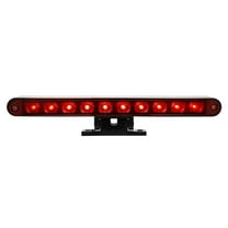 United Pacific 33011 LED Regular 3rd Brake Light, Red Lens, Black