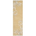 thumbnail image 2 of SAFAVIEH Martha Stewart Avalon Vine Floral Wool Runner Rug, Soft Yellow, 2'3" x 8', 2 of 4