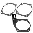 thumbnail image 1 of Throttle Bracket, 4 Bolt Type 81012 81042 Throttles Gasket Set Standard Size Simple Design Steel Construction with Screw and Nut for Engine, 1 of 7