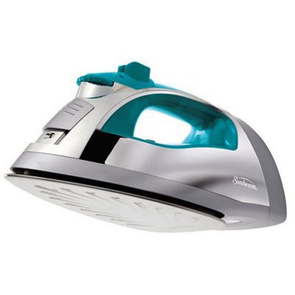 Sunbeam GCSBSP201 Steam Master Iron 1400 Watt Large Chrome/Teal