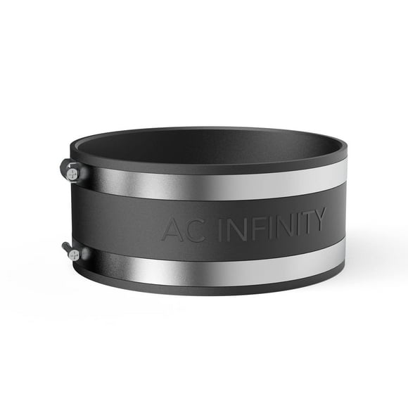 Acoplador de ductos con pinza reductora de ruido AC Infinity de 6 pulgadas
