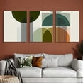 thumbnail image 5 of Boho Chic Geometric Canvas Wall Art Large Framed Modern Artwork 12*16inch*3pcs, 5 of 6