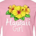 thumbnail image 4 of Inktastic Hawaii Girl Hibiscus Flowers Long Sleeve Youth T-Shirt, 4 of 5