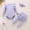 Z02#Purple, variant on Fesfesfes Infant Baby Jumpsuit Girls Floral Print Clothes Bow Tie Romper Pants Hairband Outfits Set Clothes Sale