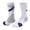 Gray, variant on Dxzfnsa Unisex Cushioned Crew Training Athletic Socks Men & Women with Combed Cotton Moisture Wicking Breathable Performance