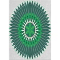 thumbnail image 1 of Ahgly Company Machine Washable Indoor Rectangle Transitional Cyan Opaque Blue Area Rugs, 8' x 12', 1 of 7