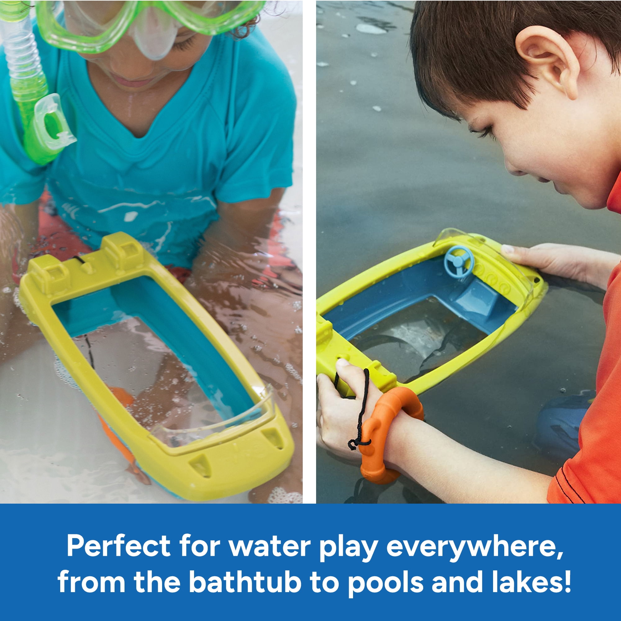 Educational Insights GeoSafari Underwater Explorer Boat, Water Toy, Kids Ages 3 and up