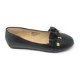 thumbnail image 3 of Victoria K Women's Ruffle With Gold studs Ballerina Flats, 3 of 5