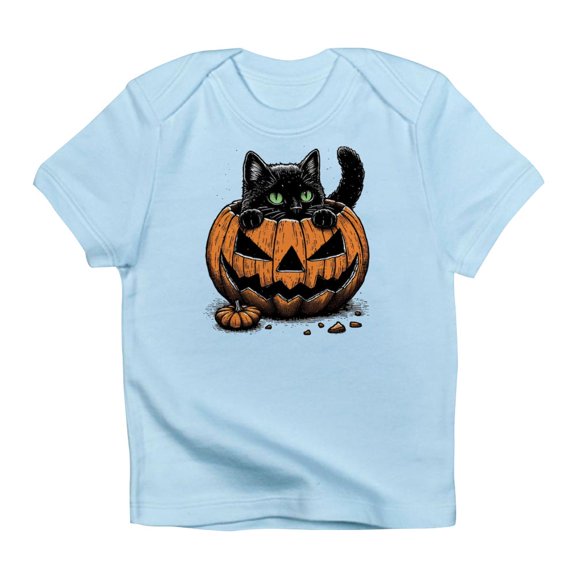 CafePress - Pumpkin Cat Infant T Shirt - Infant T-Shirt