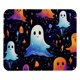 thumbnail image 1 of Alfombrilla de ratón con base de goma antideslizante, diseño de fantasmas de Halloween, cuadrada, para portátil, escritorio, escuela, oficina y hogar, 8,3 x 9,8 pulgadas., 1 of 1