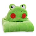 thumbnail image 4 of Toalla de bebé con capucha, suave, cálida, fuerte, absorbente, hipoalergénica, linda Toalla de baño infantil para recién nacido, tipo 2, 4 of 5