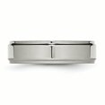 thumbnail image 3 of Titanium Ridged Edge 6mm Polished Band Size 11, 3 of 3