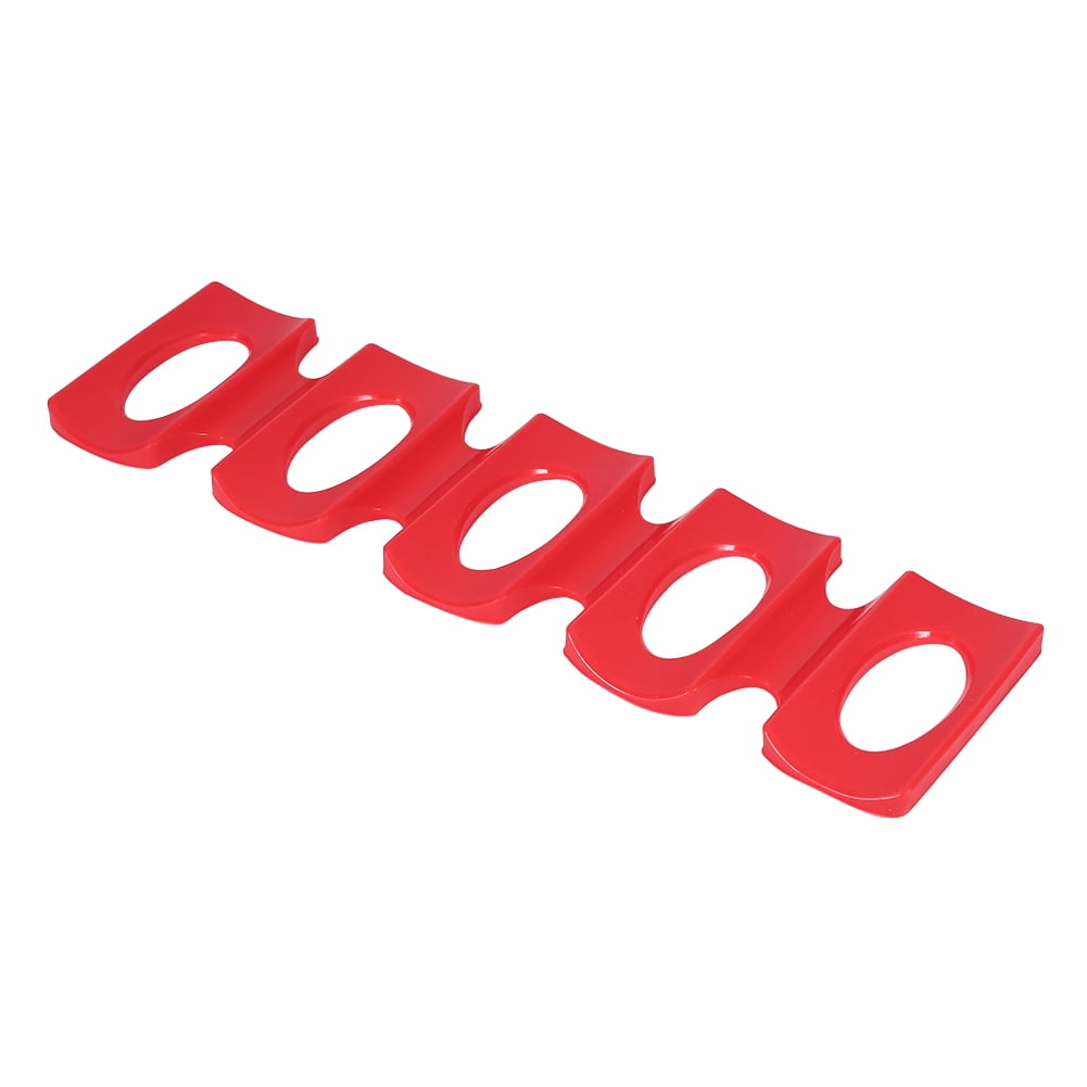 Red Silicone Fridge Can Beer Wine Bottle Rack Holder Mat Stacking Tidy
