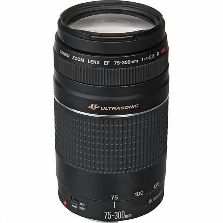 Canon EF 75-300mm F/4-5.6 III Lens (Sold without manufacturer
