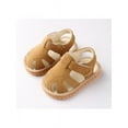 thumbnail image 3 of Summer Baby Boys Girls Breathable Anti-Slip Solid Print Shoes Sandals Toddler Soft Soled First Walkers, 3 of 4