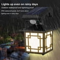 thumbnail image 4 of Outdoor Solar Wall Light IP65 Waterproof Street Light Body Sensor Road Lighting Garden Lights, 4 of 5