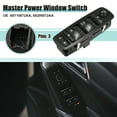 thumbnail image 2 of Unique Bargains Front Left Driver Side Car Master Power Window Switch for Dodge Grand Caravan 2012-2016 for Ram C/V 2015, 2 of 7