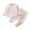 Pink, variant on Loopsun Toddler Thermal Sets, Toddler Outfits Solid Round Neck Long Sleeve Top and Long Pants Fleece Lined Loungewear 2 Piece Set Pink, 3-4 Years