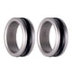 thumbnail image 1 of Anillo de línea de pesca cómodo y ensanchado, herramienta de pesca de regalo para pescadores, diseño ergonómico. 2 piezas de plata, 1 of 8