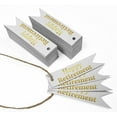 thumbnail image 3 of Inkdotpot Real Gold Foil Happy Retirement Tags Favor Hang Paper Tags 50 Pieces, 3 of 6