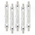 thumbnail image 1 of Dimmable 5-Pack 118mm Halogen Bulbs for Construction and Landscape Lighting Applications, 300W 230V R7S Linear Lamps, 1 of 5